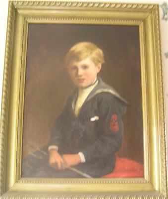 Sample artwork by Henry Garland (1834 - 1913), known for portrait,genre, landscape, highland cattle painting - View similar artists and auction records